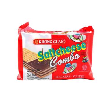 KHONG GUAN SALTCHEESE COMBO BAG 10X15gr - Beli di Lotte Grosir