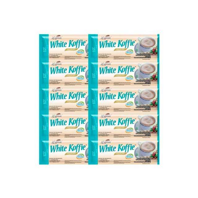 LUWAK WHITE KOFFIE LESS SUGAR RCG 10X19G - Beli di Lotte Grosir
