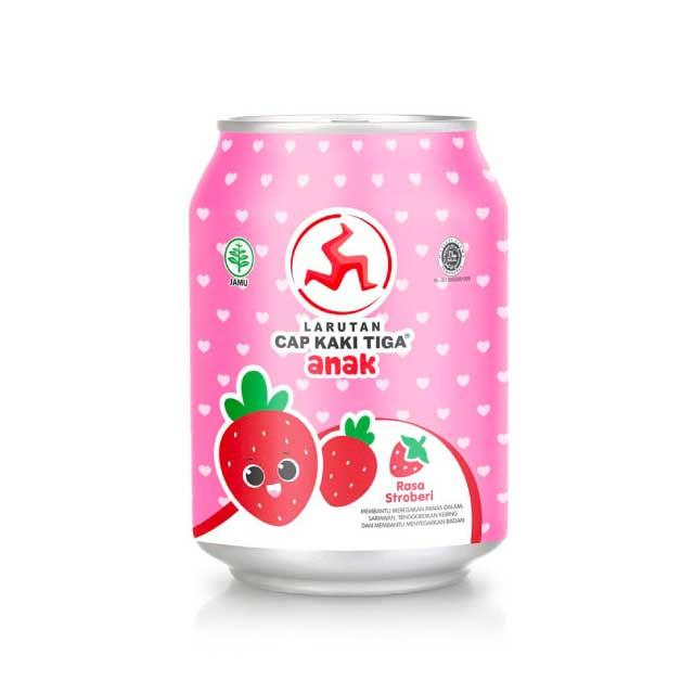 LARUTAN CAP KAKI 3 ANAK STRWCAN250/238ML - Beli di Lotte Grosir