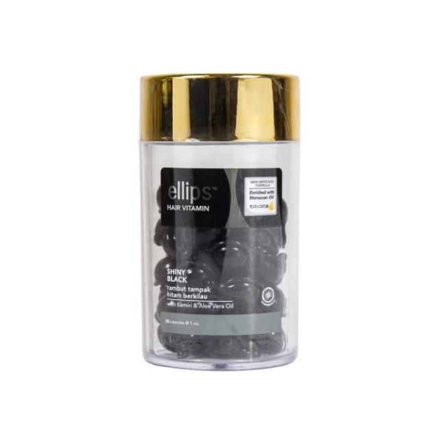 ELLIPS HAIR VIT SHNYBLACK JAR50'S - Beli di Lotte Grosir