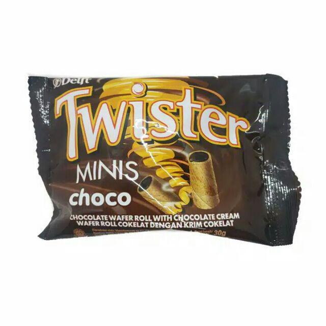 SELAMAT TWISTER CHOC 10X30 G - Beli di Lotte Grosir